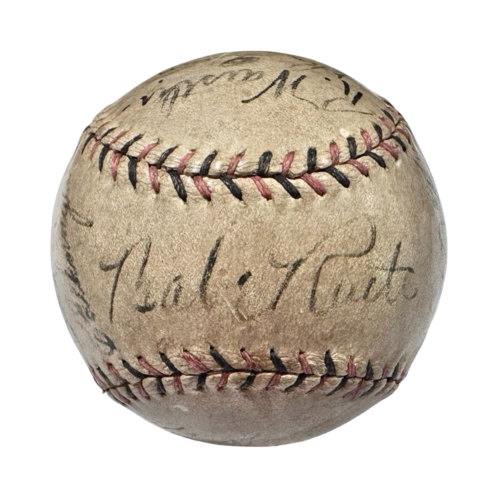 1934 Tour of Japan Signed Baseball, Ruth &amp; Gehrig. Auto PSA JSA1