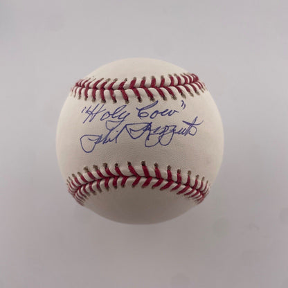 Phil Rizzuto  Signed Inscribed Baseball.  Holy Cow. JSA