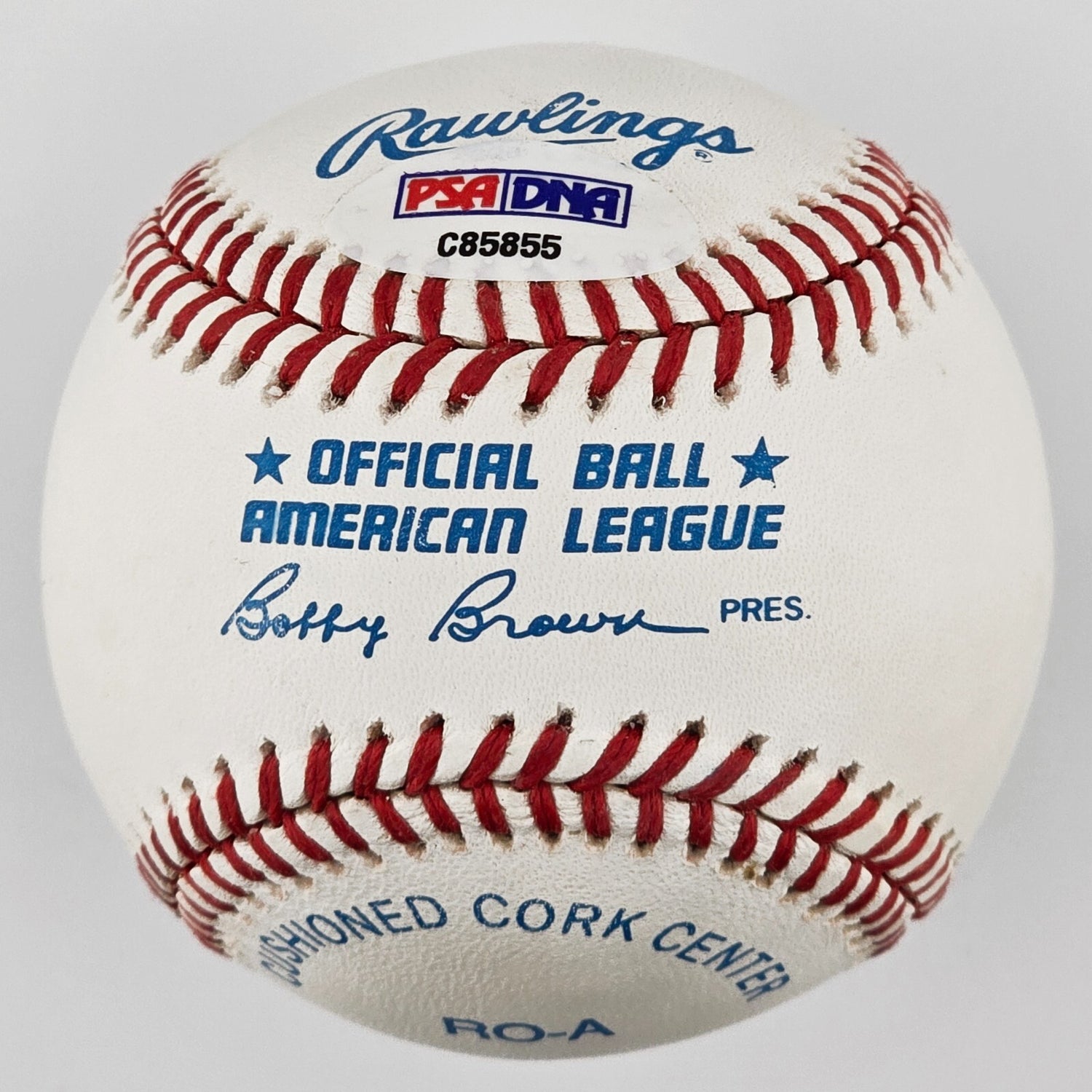 Mickey Mantle, Willie Mays &amp; Duke Snider Signed Baseball. High Grade. PSA 9.53