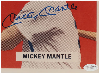 Mickey Mantle Signed 8x10 Photo, 1949 Bowman Joplin Miners. Auto JSA1