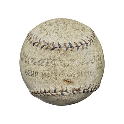 Babe Ruth &amp; Lou Gehrig Dual Signed Baseball. Auto JSA5
