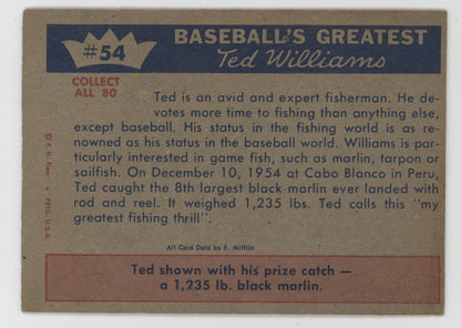 Ted Williams 1959 Fleer 