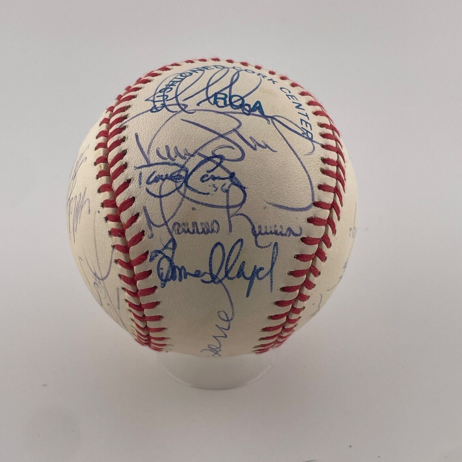 1998 Yankees World Championship Team Signed Baseball. 25 Sigs. Full JSA LOA.