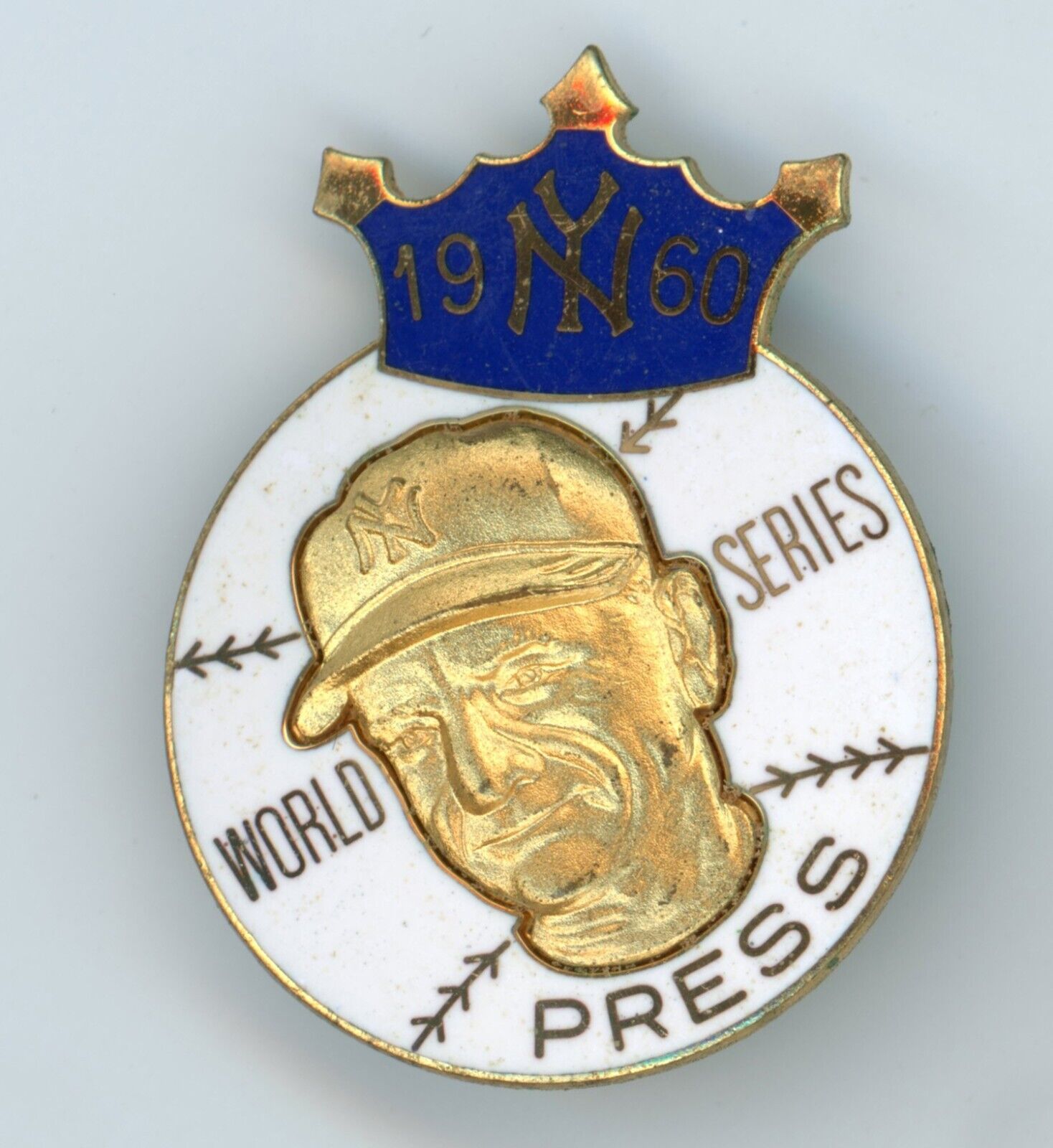 1960 New York Yankees, World Series Press Pin