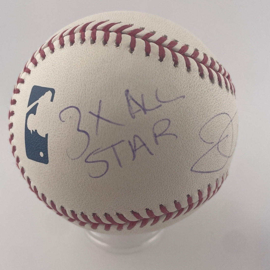 Joe Peptone Signed Inscribed Baseball. 3X All Star. New York Yankees. JSA