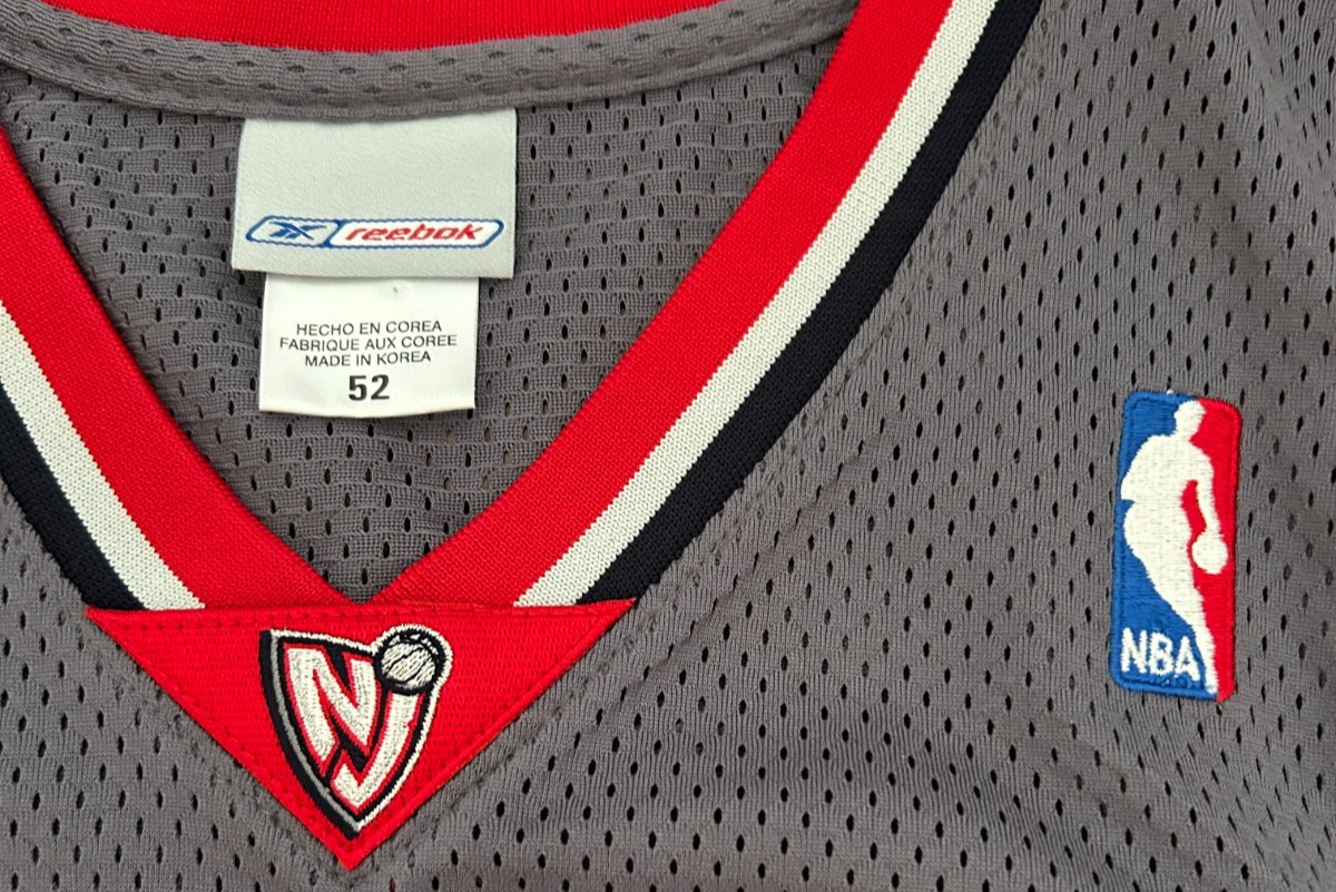 Kenyon Martin Signed Jersey. NJ Nets Reebok 52 JSA4