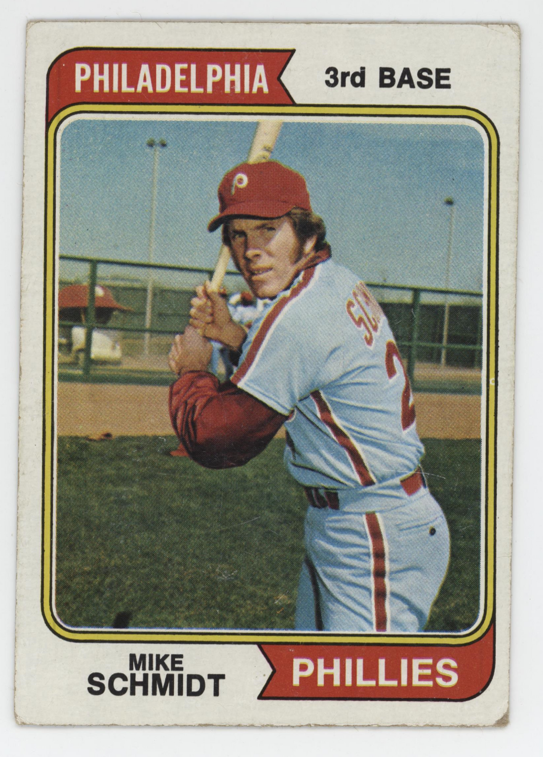 Mike Schmidt 1974 Topps. 