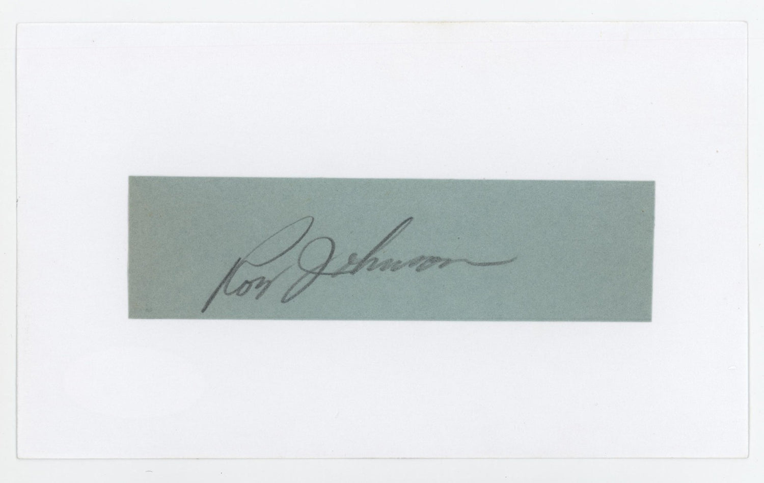 Roy Johnson Signed Autograph. JSA. New York Yankees &amp; Boston Red Sox0