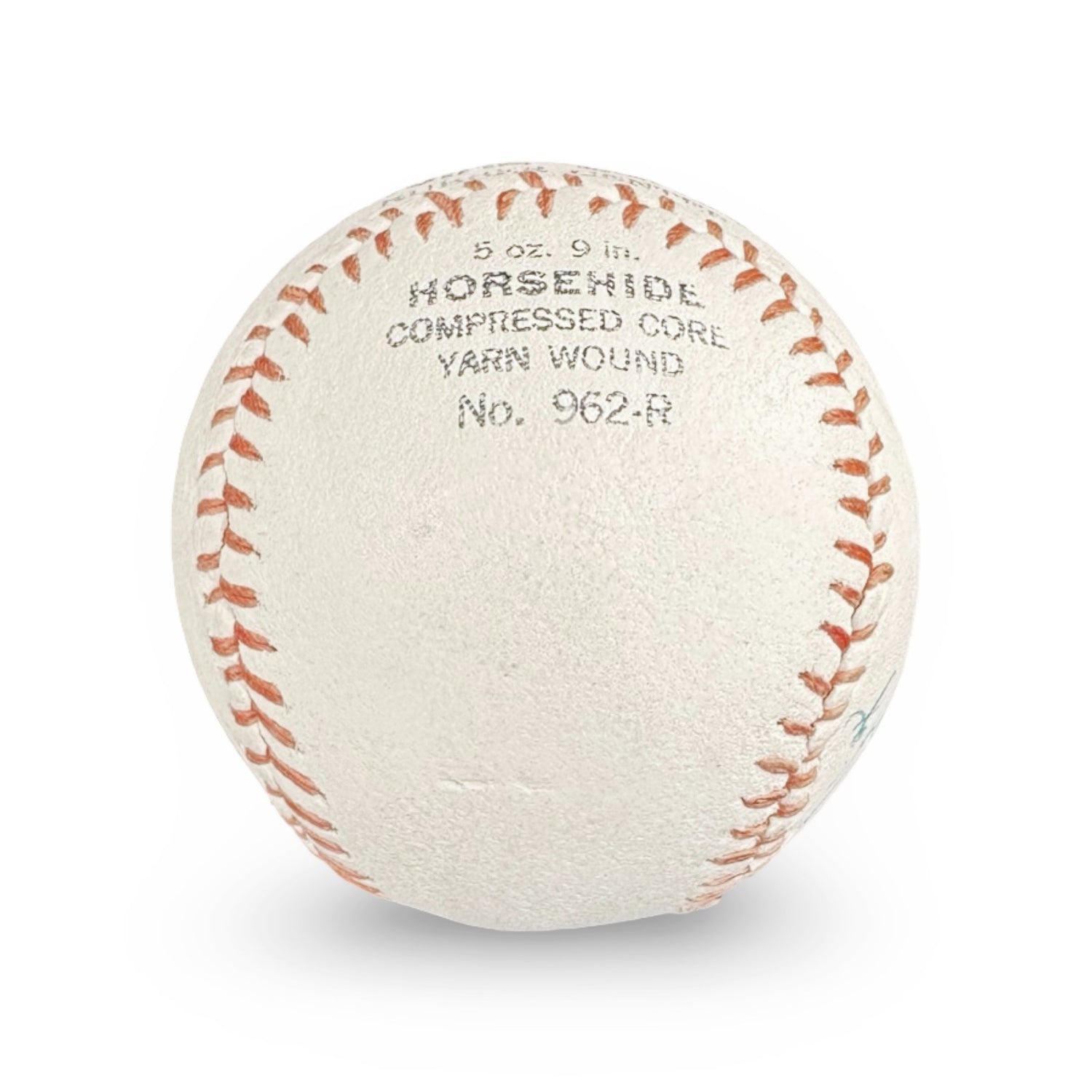 Satchel Paige Single Signed Baseball, High Grade. PSA.5