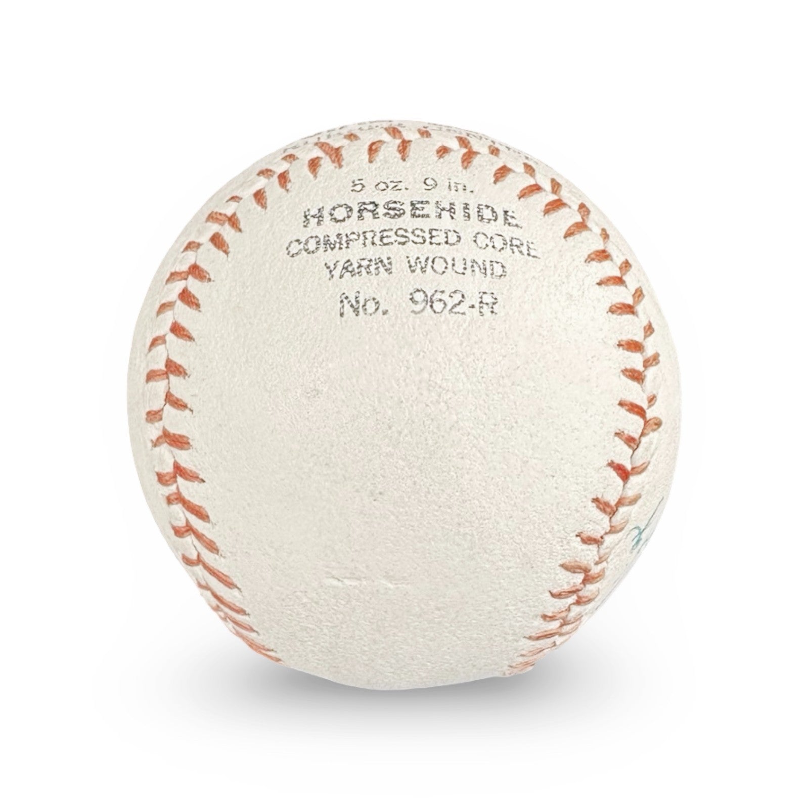 Satchel Paige Single Signed Baseball, High Grade. PSA.5