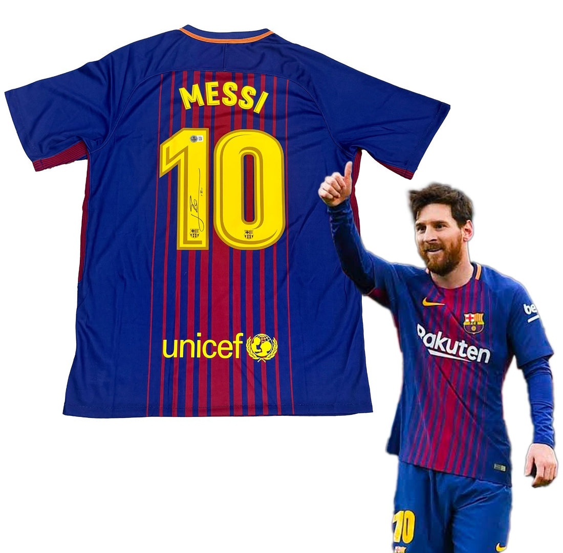 Lionel Messi Signed Barcelona FC Jersey, BAS0