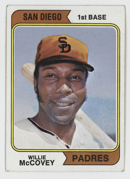 Willie McCovey 1974 Topps. 