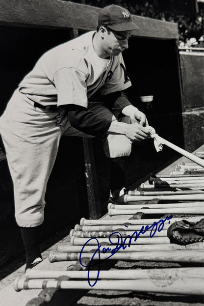 Joe DiMaggio Signed 11" x 14" Photo. Auto JSA2