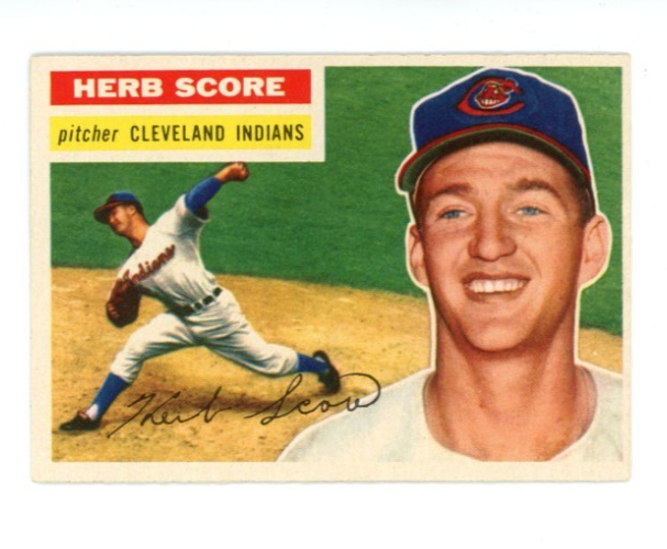 1956 Topps Herb Score Gray Back0