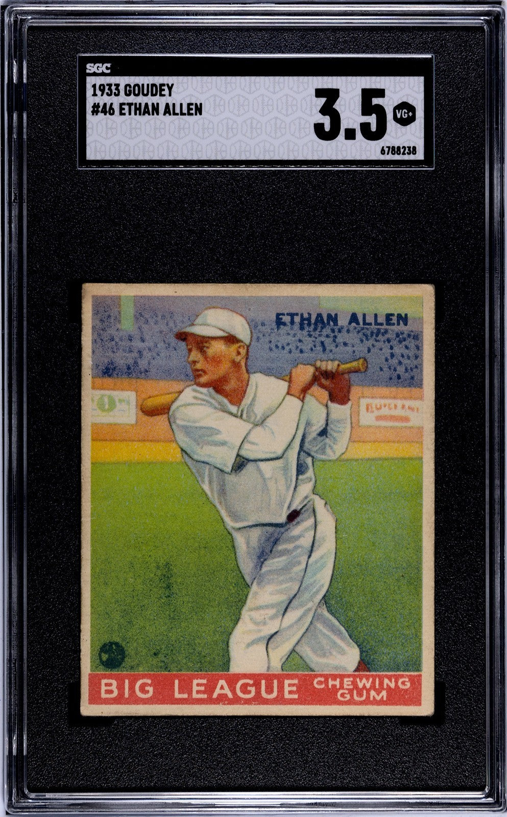 1933 Goudey Ethan Allen 
