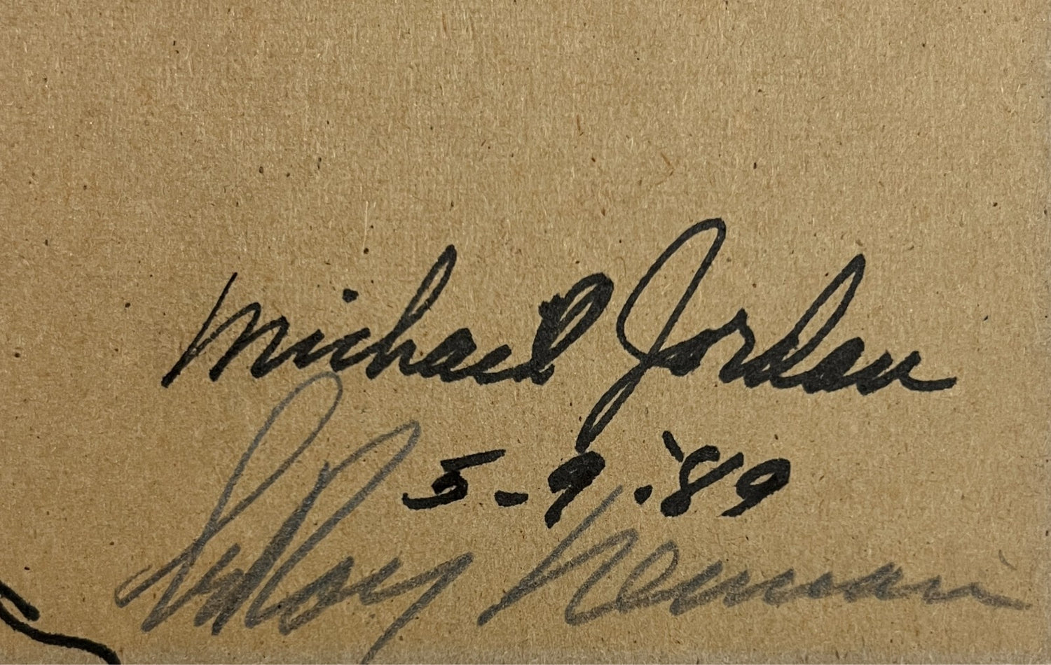 1989 Michael Jordan Original Artwork by LeRoy Neiman, Signed. Unique. PSA1