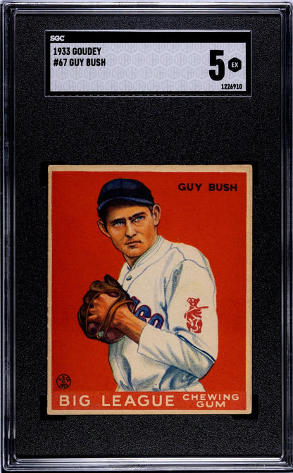 1933 Goudey Guy Bush 