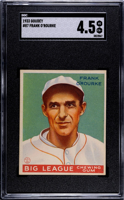 1933 Goudey Frank O&