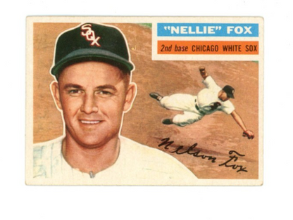 1954 Topps Nellie Fox Gray Back0