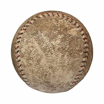 Rare Ty Cobb Single Signed &amp; Inscribed Baseball, 1922 Playing Days. Auto PSA6