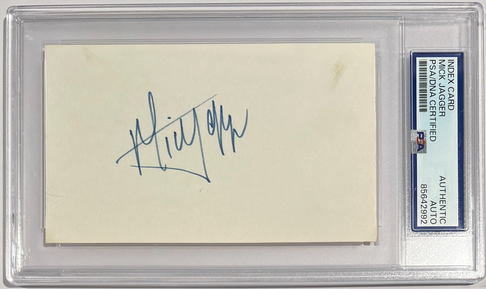 Mick Jagger Signed 3