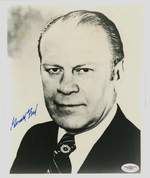 President Gerald Ford Signed 8x10 Photo. Auto JSA