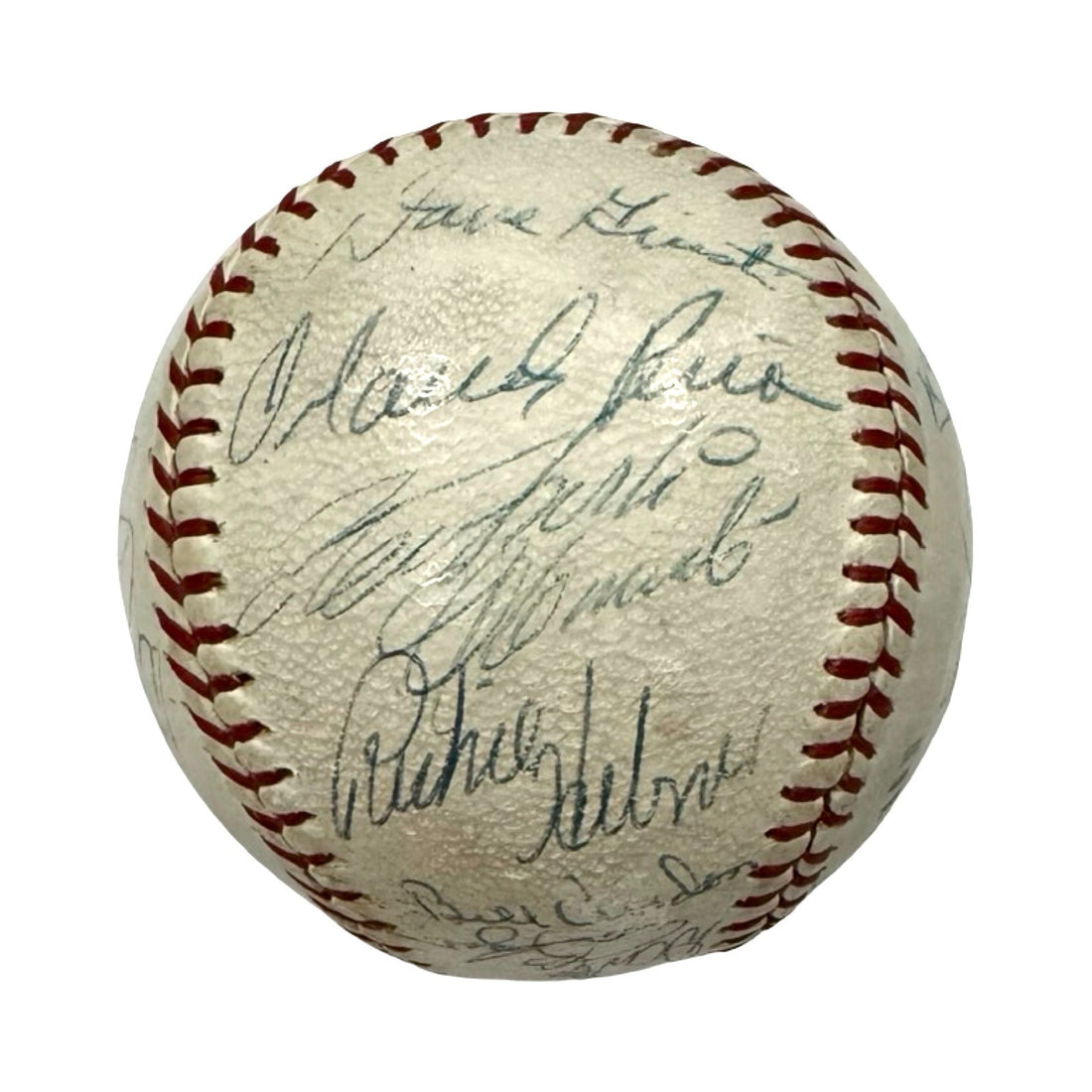 1970 Pittsburgh Pirates Team Signed Baseball with Roberto Clemente. JSA0
