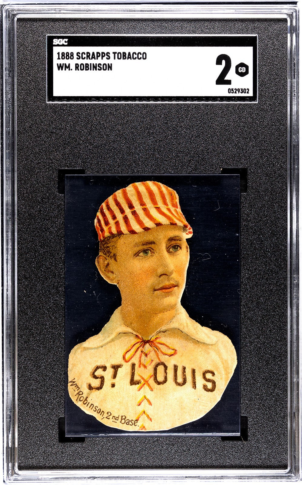 1888 Scrapps Tobacco William "Yank" Robinson SGC 20