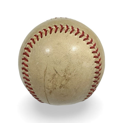 Jackie Robinson c.1949 Single Signed Baseball, Official National League. PSA5