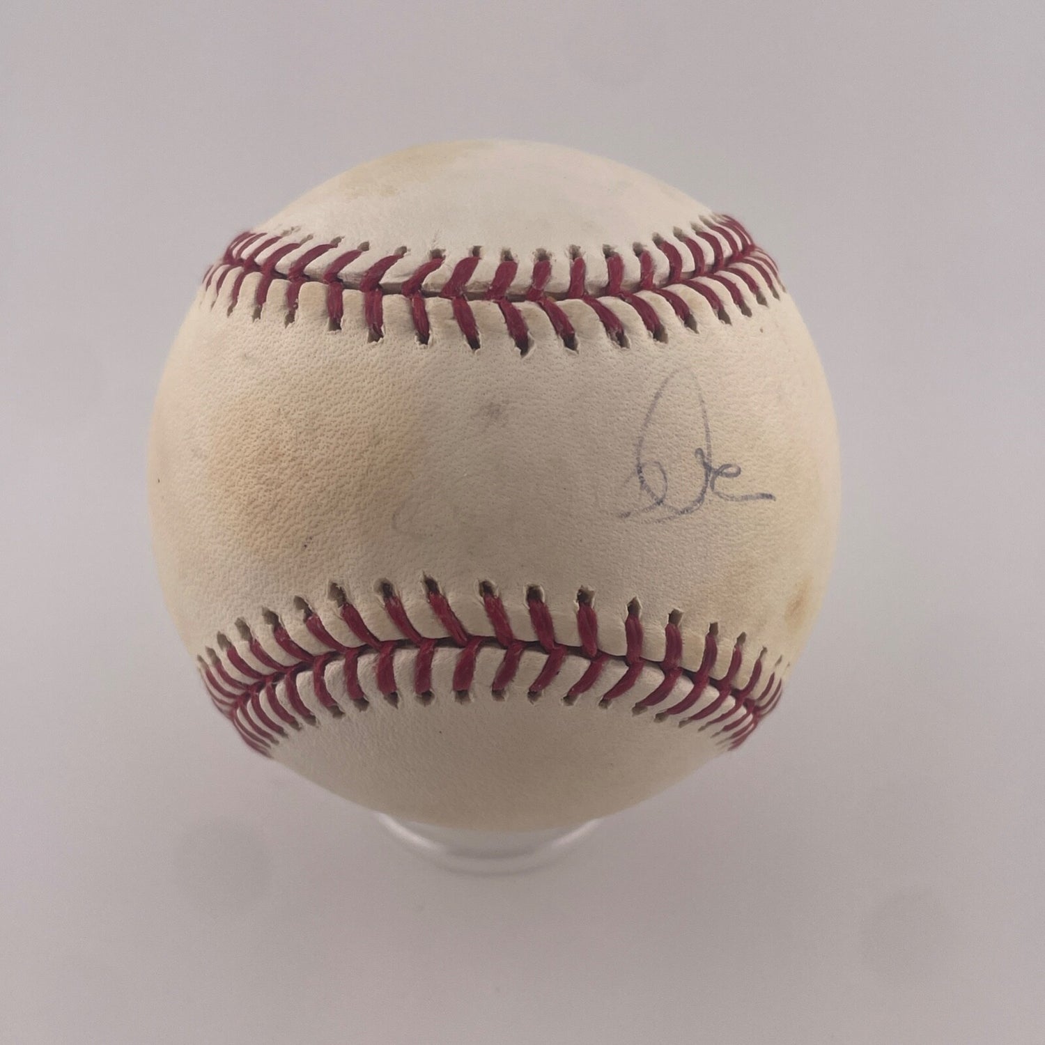Derek Jeter Signed Baseball Partial Autograph, Faded.0