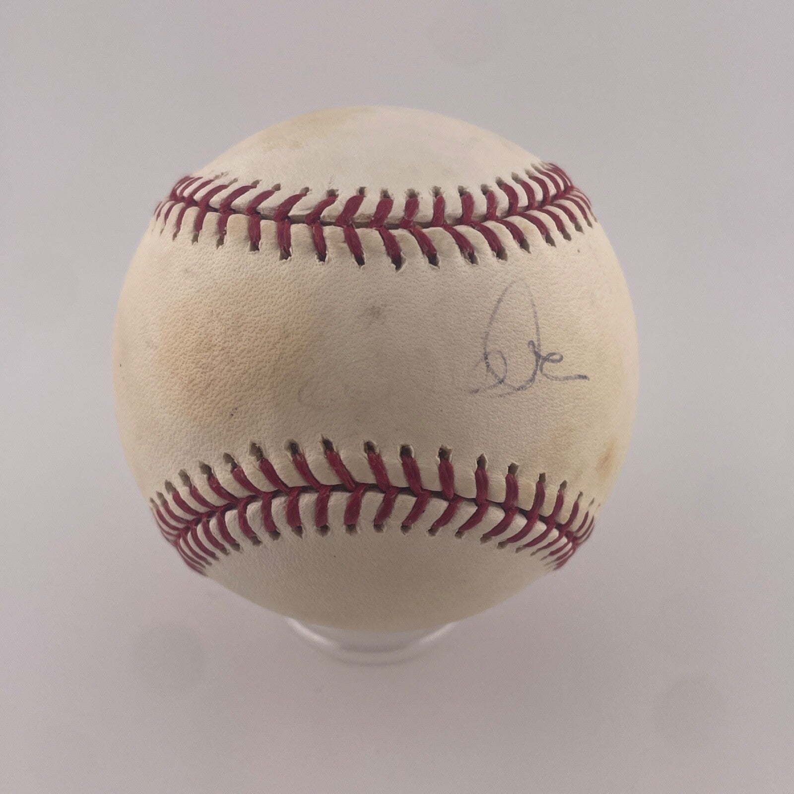 Derek Jeter Signed Baseball Partial Autograph, Faded.0