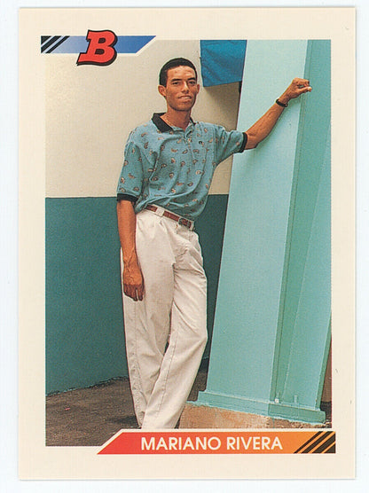 1992 Mariano rivera Bowman Rookie Card. 