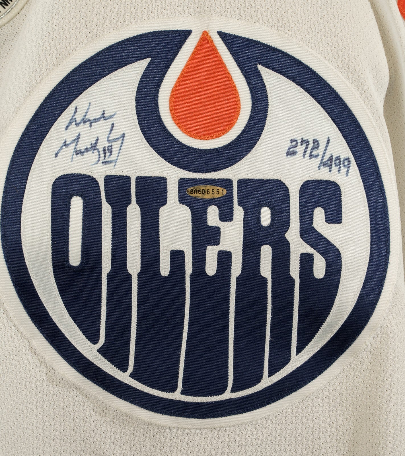Wayne Gretzky Signed Limited Edition Edmonton Oilers Jersey. Upper Deck &amp; JSA2