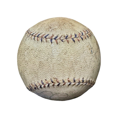 Babe Ruth &amp; Lou Gehrig Dual Signed Baseball. Auto JSA4