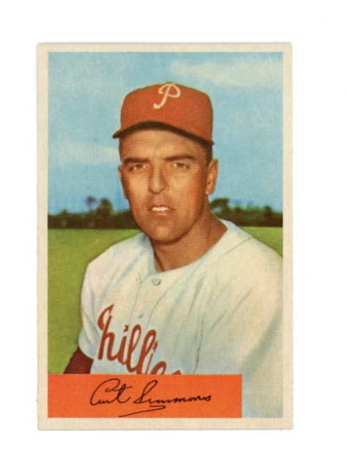 1954 Bowman Curt Simmons0