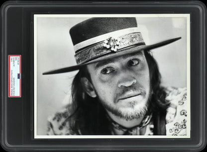 1986 Stevie Ray Vaughan 8x10 Photo. PSA Type 1 Original Photograph0