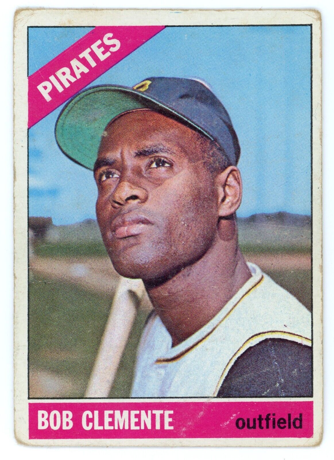 1966 Topps Roberto Clemente. 