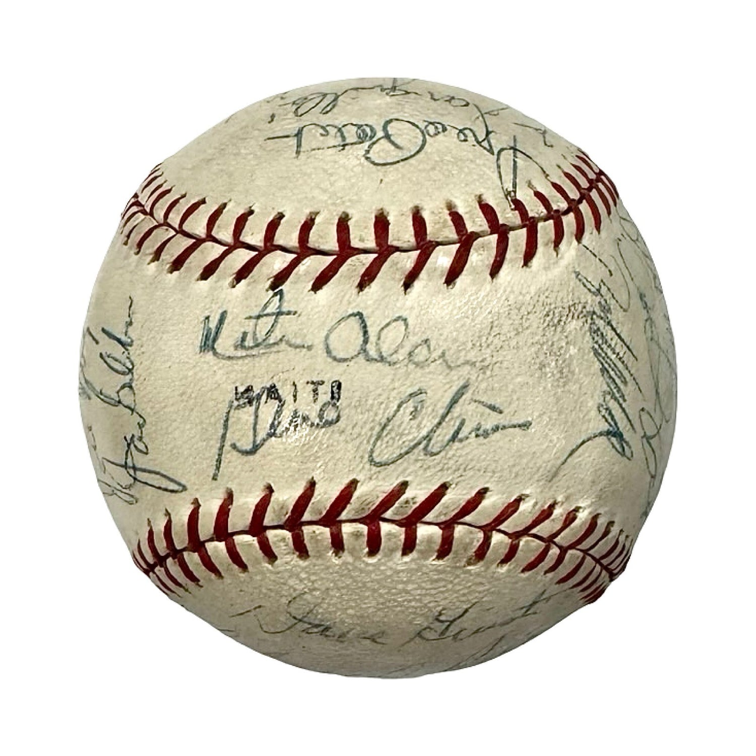 1970 Pittsburgh Pirates Team Signed Baseball with Roberto Clemente. JSA3