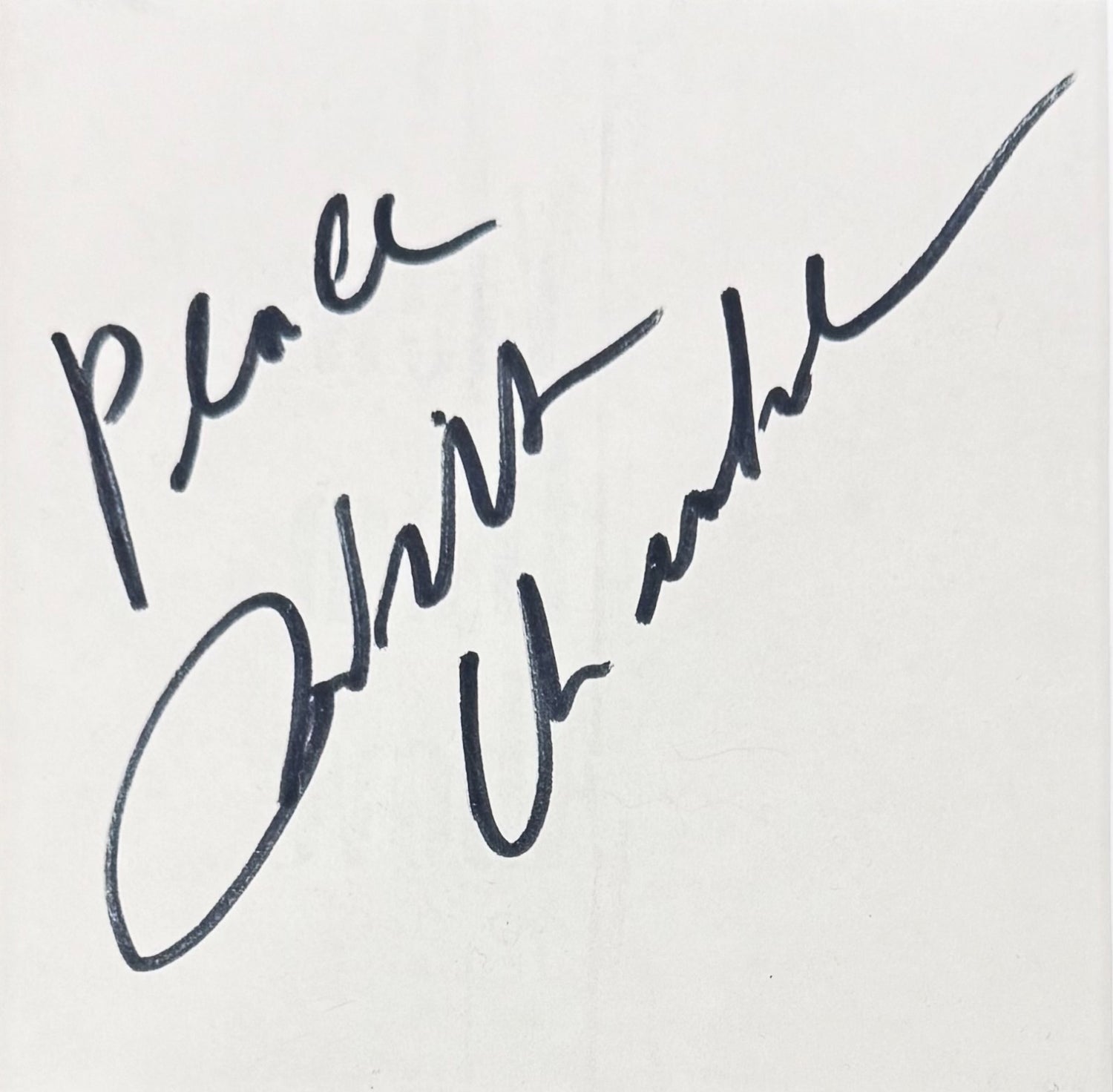 Wilt Chamberlain Signed 100pt Autograph Display. Auto JSA2
