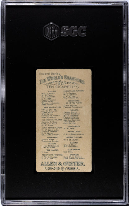 1888 N29 Allen Ginter Chas H Getzin Baseball. SGC 2.5.1