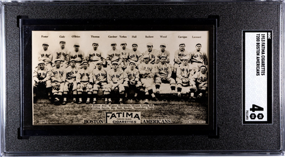 1913 Fatima T200 Boston Americans, Tris Speaker. SGC 4.0