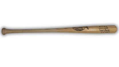 Ernie Banks Signed &amp; Inscribed Chicago Cubs Baseball Bat. Auto JSA1