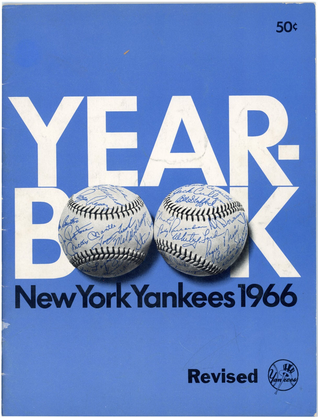 1966 New York Yankees Yearbook. Mantle, Maris and more.0