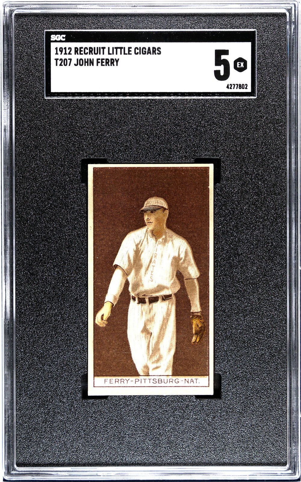 1912 Recruit Little Cigars T207 John Ferry SGC 50