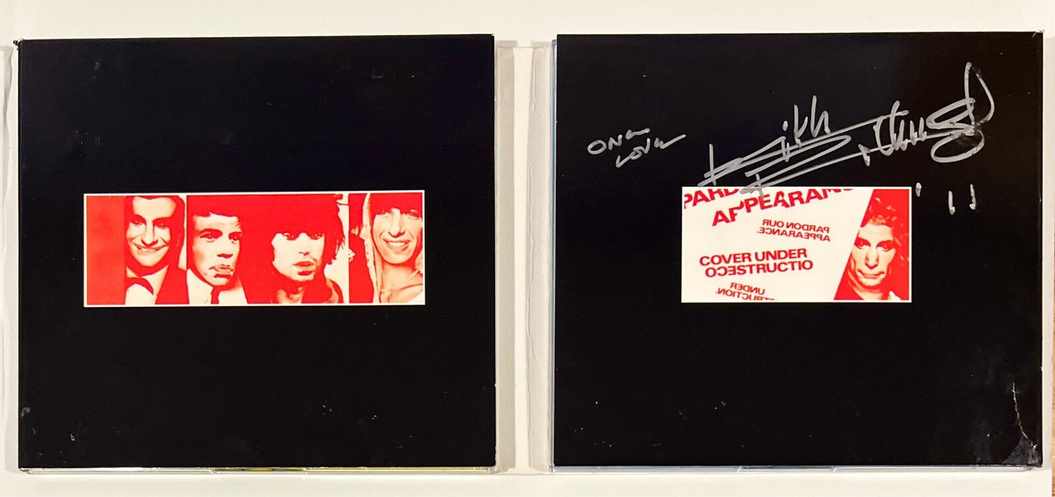 Keith Richards Signed &amp; "One Love" Inscribed Rolling Stones "Some Girls" CD. JSA2