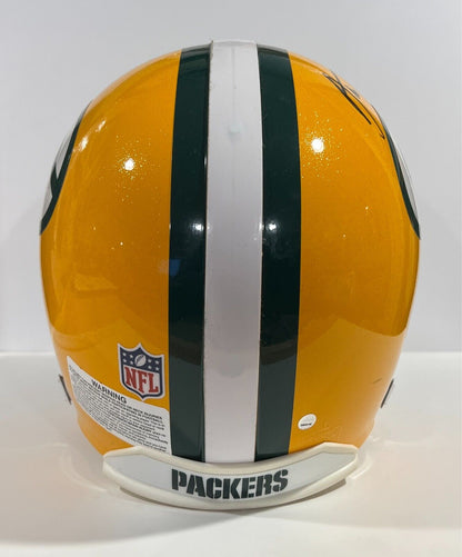 Aaron Rodgers Signed Green Bay Packers Helmet. Steiner Sports