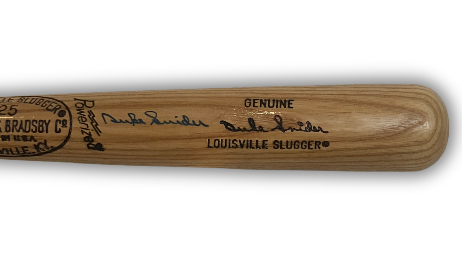 Duke Snider Signed Brooklyn Dodgers Baseball Bat. Auto JSA2