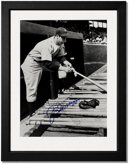 Joe DiMaggio Signed 11" x 14" Photo. Auto JSA0