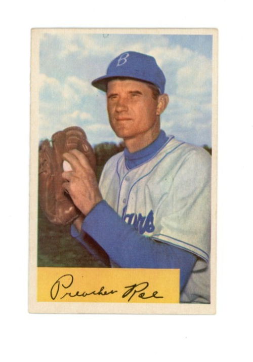 1954 Bowman Preacher Roe0