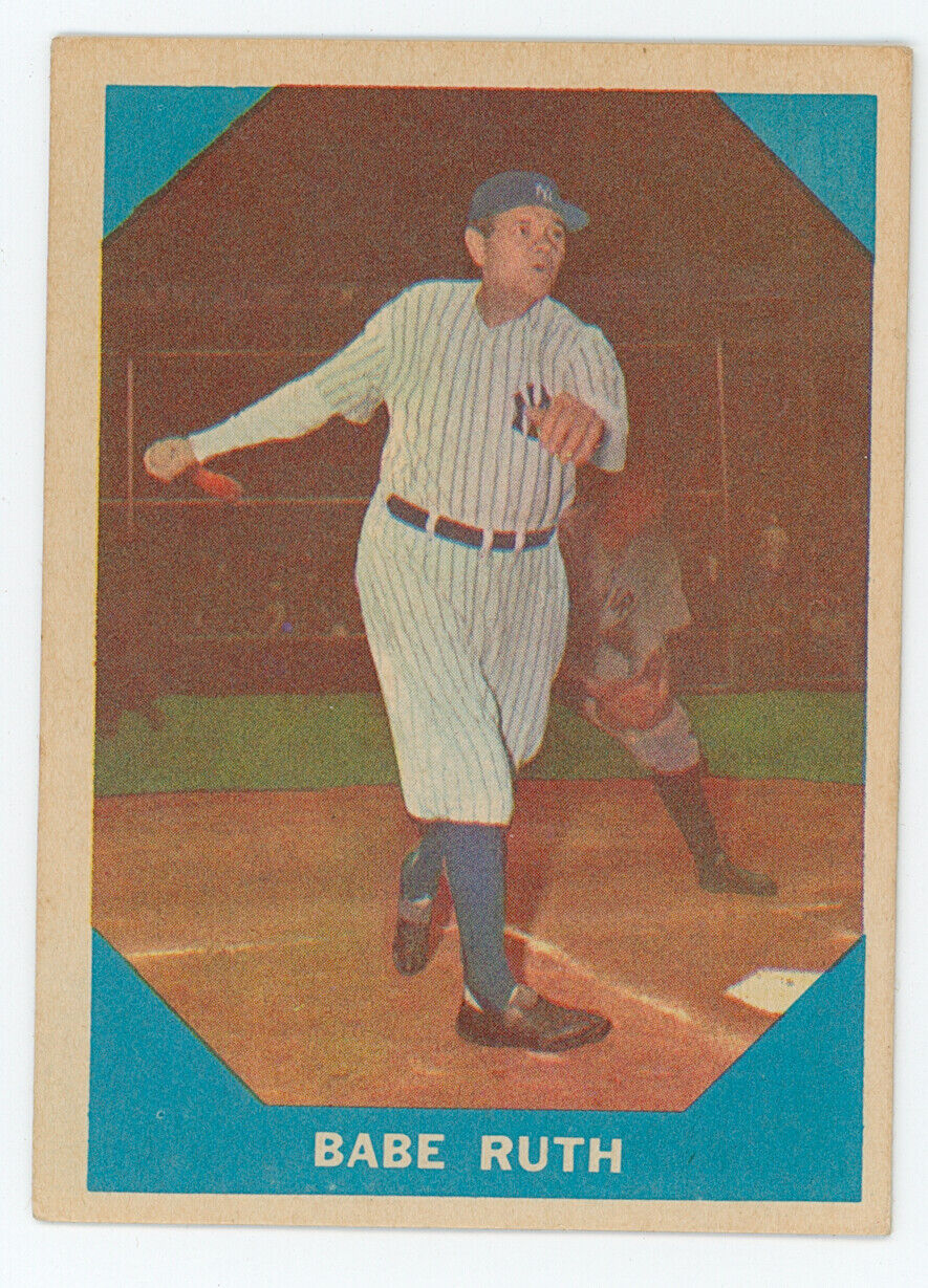 1960 Fleer Babe Ruth. New York Yankees. 